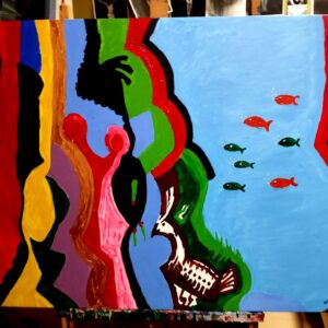 Título/Title: “como pez en el agua"